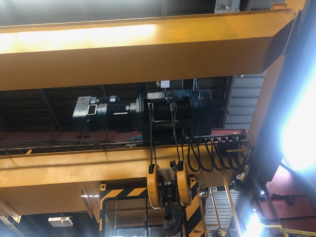 Demag 32 Ton Wire Rope Hoist Unit on 4 Wheel Crab Unit - Image 2