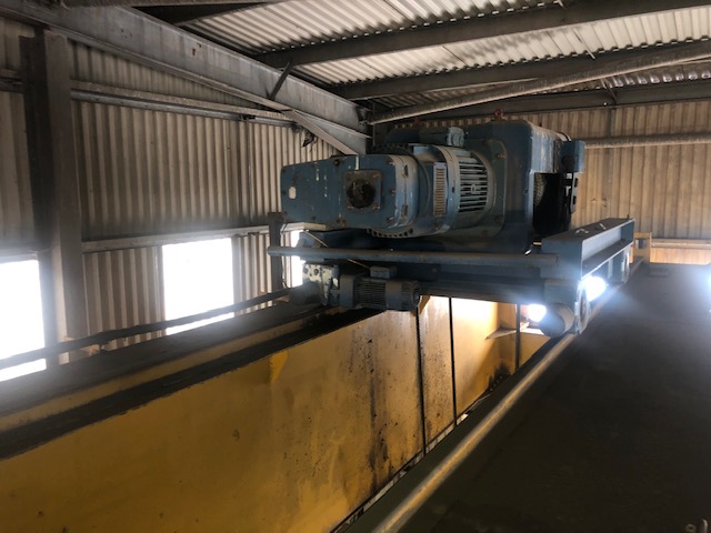 Demag 32 Ton Wire Rope Hoist Unit on 4 Wheel Crab Unit - Image 4