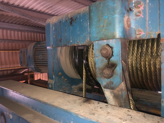 Demag 32 Ton Wire Rope Hoist Unit on 4 Wheel Crab Unit - Image 5
